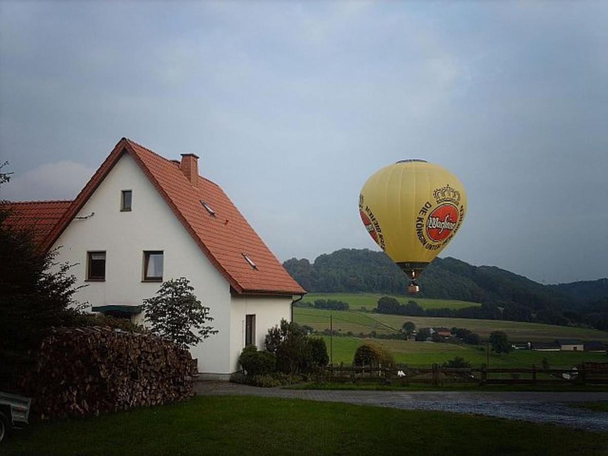 Ferienwohnung Im Haus Am Wald Brilon Exterior foto